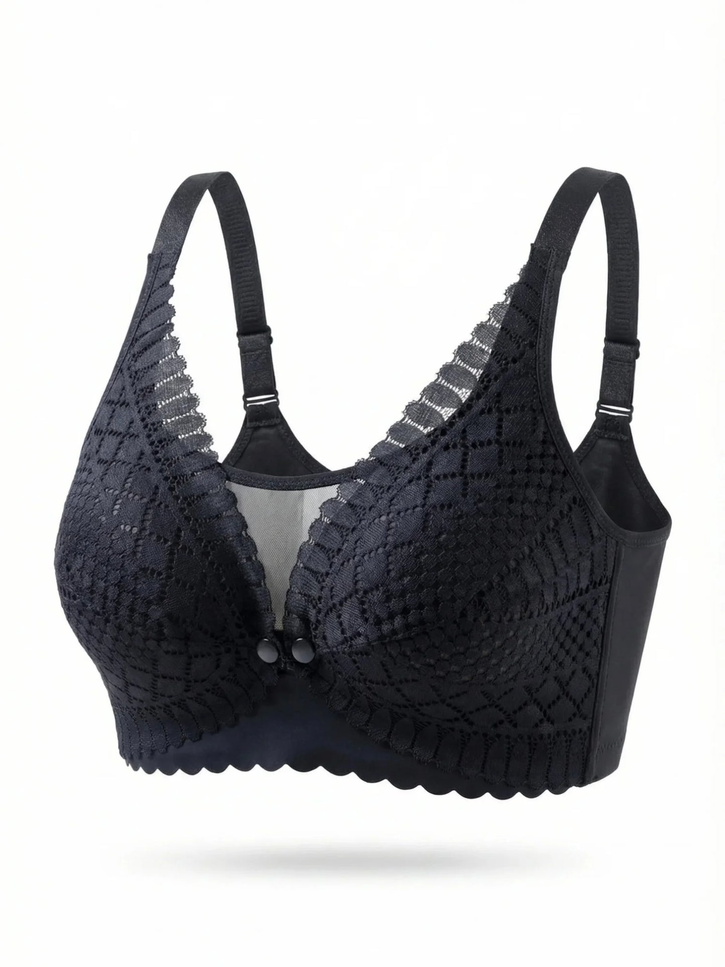 Soutien-gorge d'allaitement en dentelle | Féminin et absorbant qui s'ouvre en une seconde