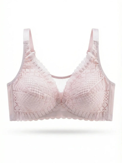 Soutien-gorge d'allaitement en dentelle | Féminin et absorbant qui s'ouvre en une seconde